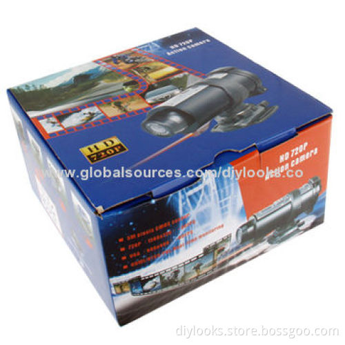 720P CMOS 5.0 Megapixels Sports Waterproof Digital Video Camera, Support TV-out/HDMI/SD Card